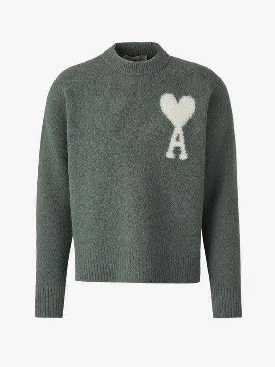 AMI | Heart Sweater