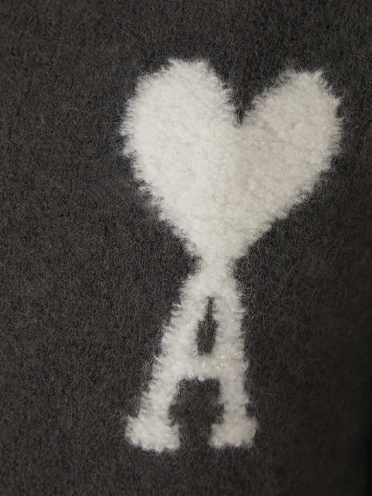 AMI | Heart Sweater