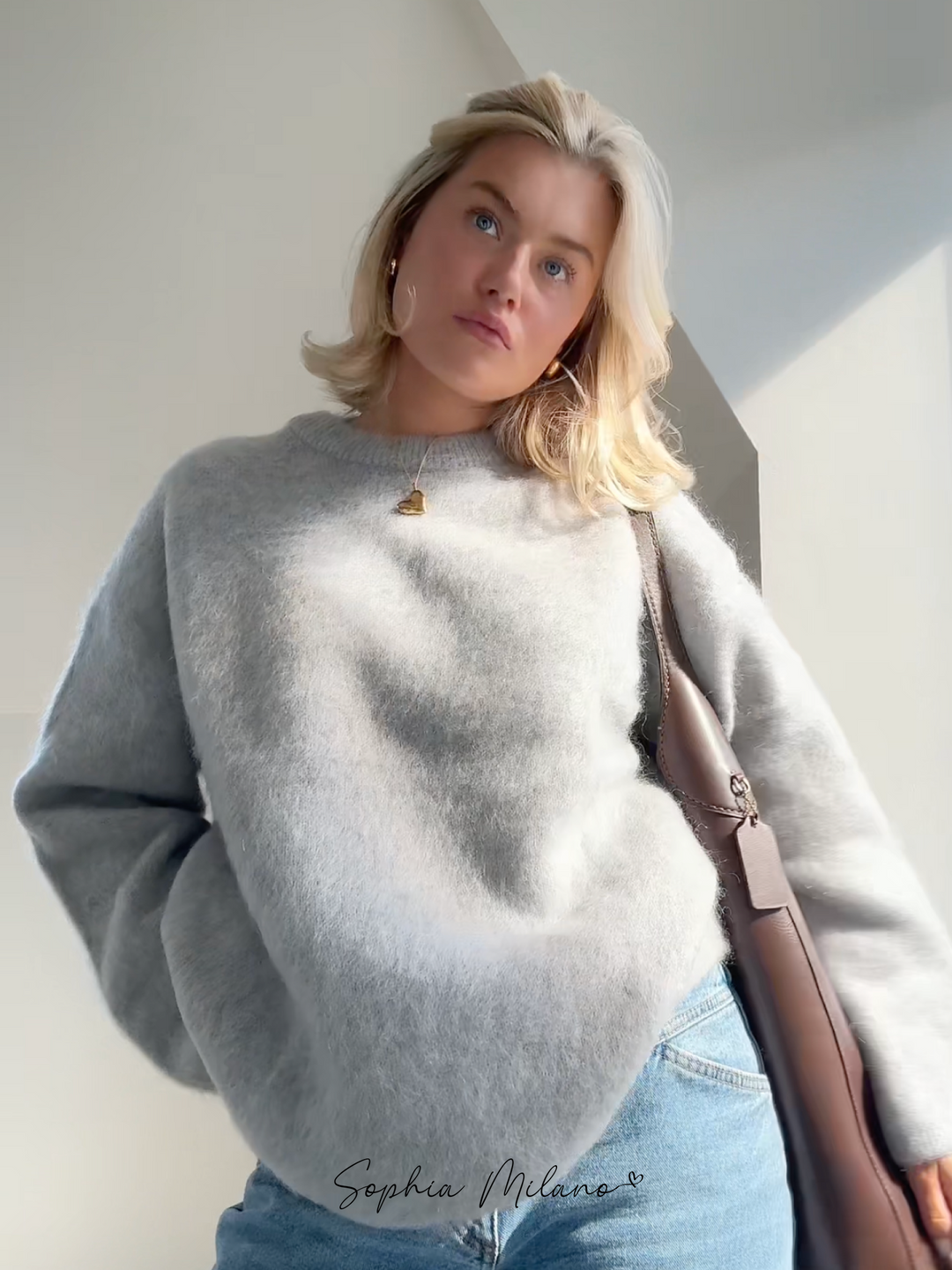 Clara | Mohair Crewneck