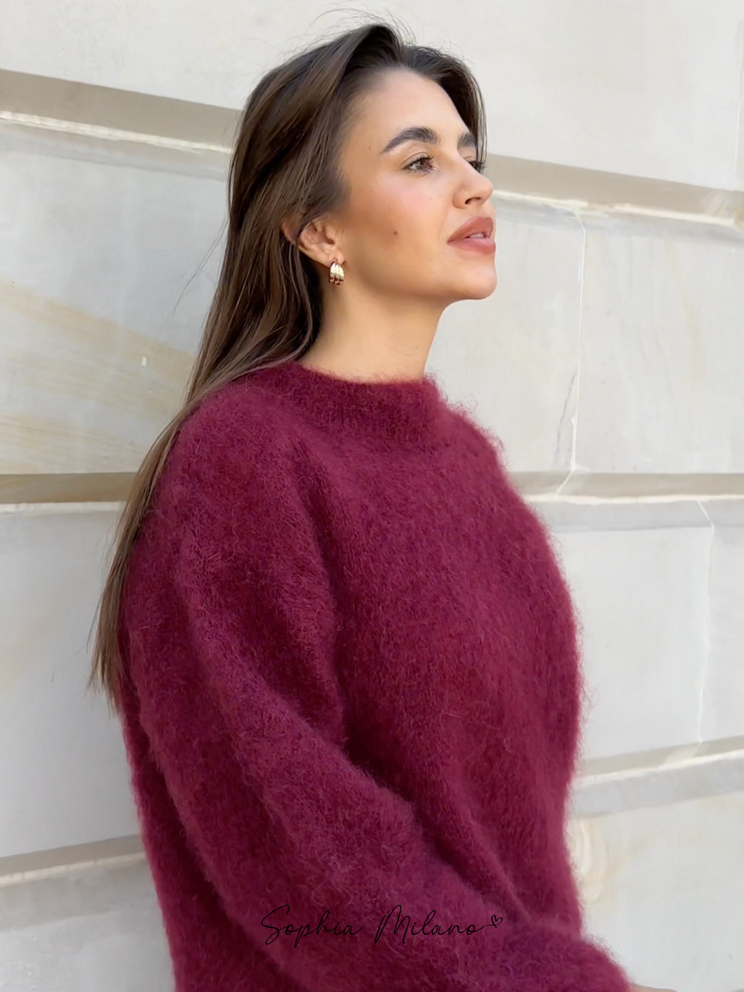 Clara | Mohair Crewneck