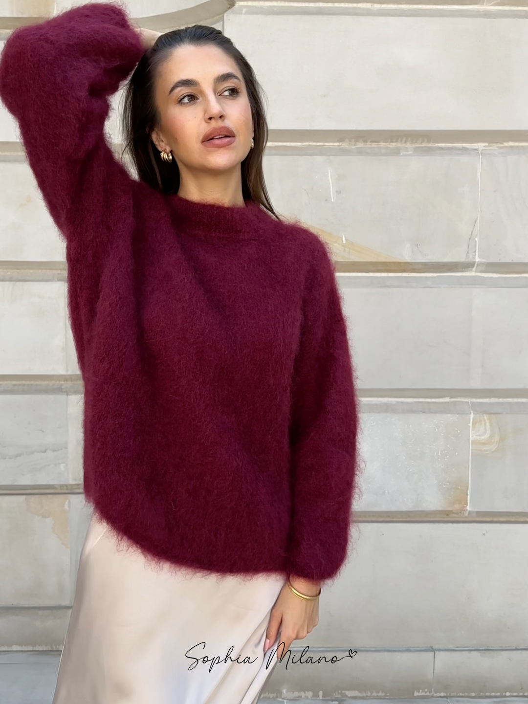 Clara | Mohair Crewneck