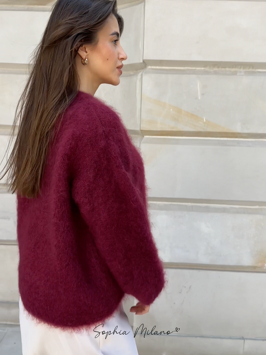 Clara | Mohair Crewneck