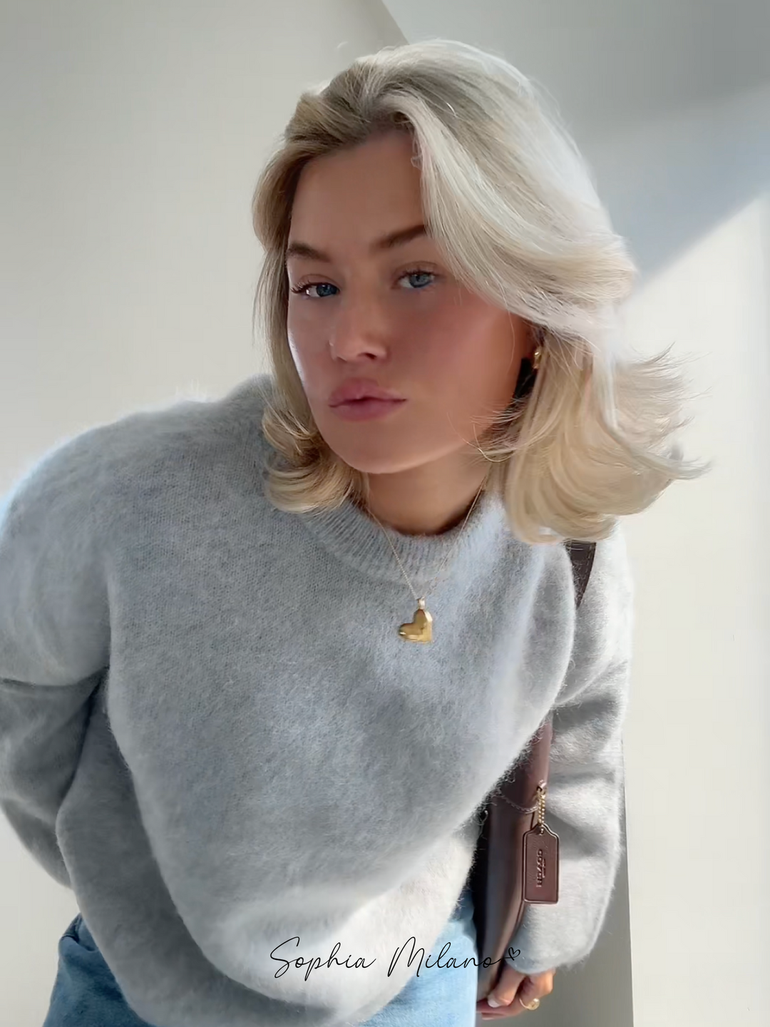 Clara | Mohair Crewneck